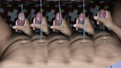 4 Days of Powerful Shoting Cum Load Sperm Male Orgasam