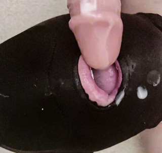 Rewarding Sub Slave with Cock and Cum