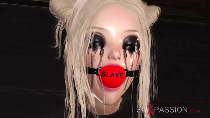 Hot hardcore shemale in latex outsuit bangs a sexy teen in the basement thumbnail