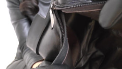 Smelling My Step-aunt's Leather Feet and Her Leather Boots POV