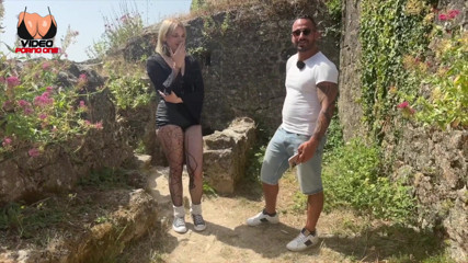 A Stranger Fucks Me Outside a Castle and I Love It!