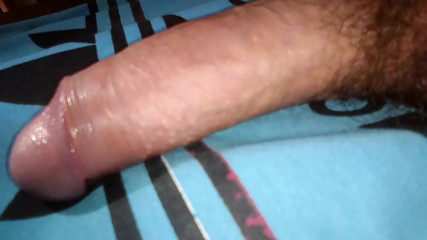 Young Colombian porn with a big penis masturbates for a lot of milk