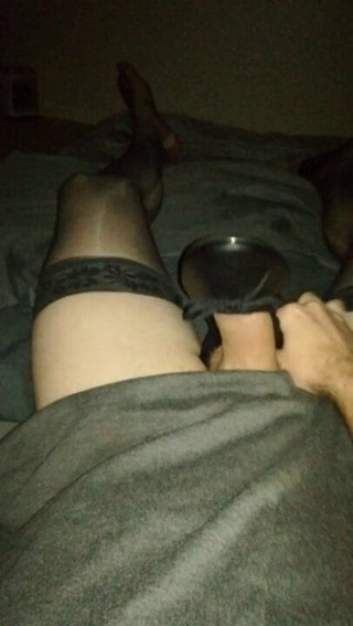 Horny Sissy Fucks Her Ballerina Flats &amp; Cums