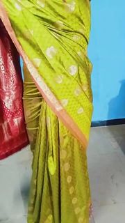 Wear saree and do fune