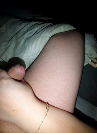 Step Mom Tasted Step Son Cockby handjob him without panties