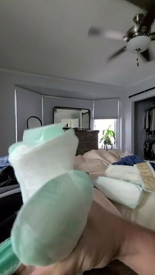 Taking the virginity of a pad