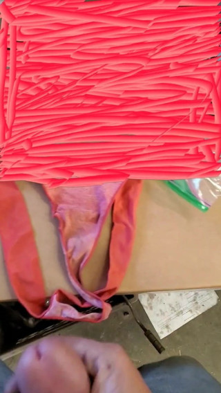 Another not my niece's cum in panties