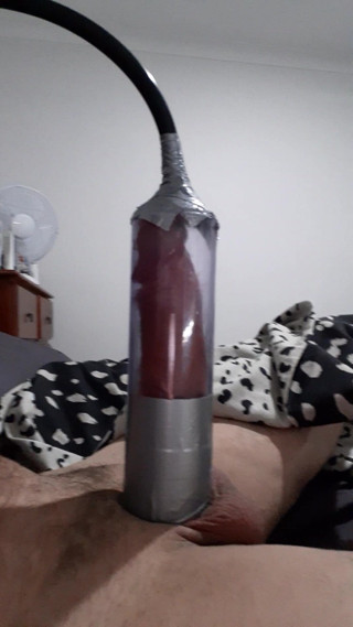 Pumping my horny big wet cock