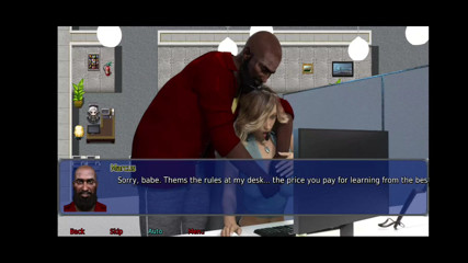 The office wife #12 – Dixon playes with Stacy's pussy while she was trying out a gym outfit