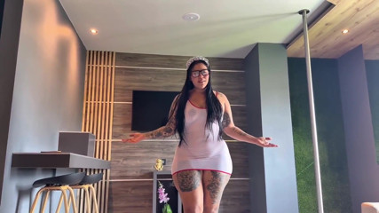 Colombian Nurse Improves Her Patient with Her Big Ass