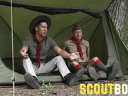 ScoutBoys Noah White gets a reach around during sex