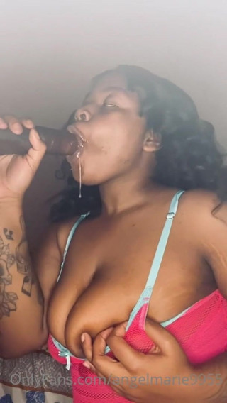bbw ts sucking dick
