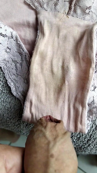 Cum in dirty panties