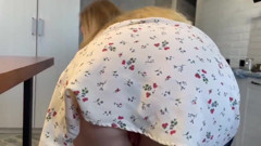 Fetish for Panties Lovers. I Insert My Fingers Into a Narrow Anal!.