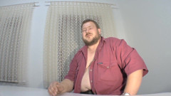 Hairy BBW gets fucked on the bed