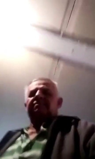 Grampa cums