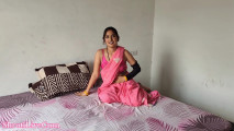 Beautiful sister-in-law was ready in a pink saree, I told her that I want to get my Ass Hole enlarged.Hindi audio ShrutiLiveCum