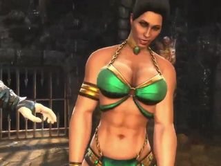 MK9 Jade vs Sub-zero Ryona in Freecam (1)