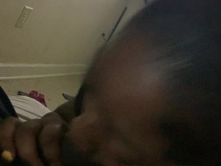 Ebony bbw sucking bbc