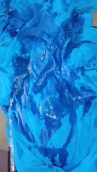 Pissing on nurse suit salwar in changing room (51)