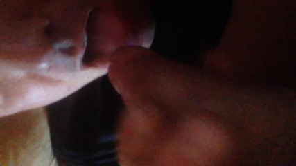 Self sucking my own cock and cum in my mouth
