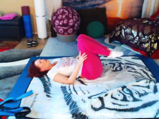 Hip openers, intermediate work. Join my faphouse for more yoga, behind the scenes, nude yoga and spicy stuff