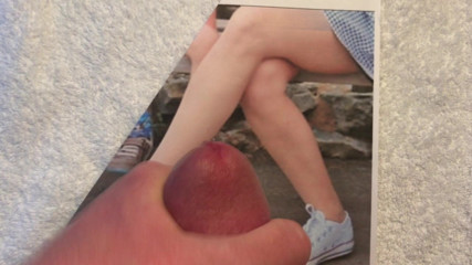 Step Mom legs in park cum tribute
