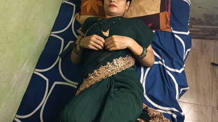 The beautiful hot sister-in-law was lying in her room when the brother-in-law came and both of them enjoyed