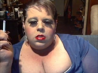 BBW Sissy Diane Wigless Smoke
