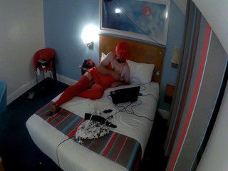 finally a night in a hotel x x crossdressing in lingerie