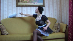 Spunked Wanilianna as a frenchmaid