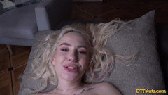 Brunette Bella Mur Shakes Her Assets in a Private Dance