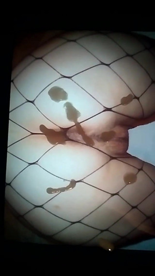 My Hot Cum on that Sexy Naughty Dirty Wild Curvy Ass
