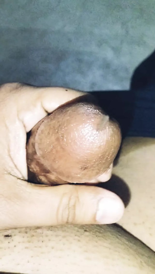 Young boy doesn't control on his self for handjob check his white milk