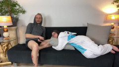 I Can't Get to Sleep, so I Ask My Roommate to Exercise with Me.
