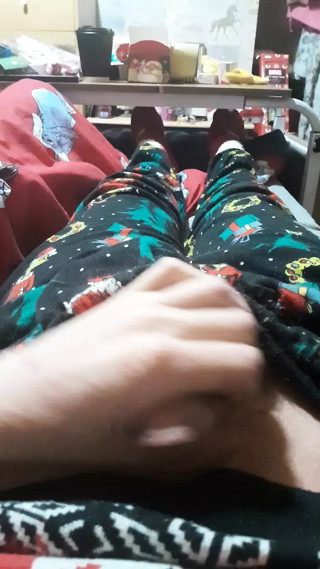 Wanking my small cock