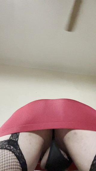 Feeling sexy when I crossdress