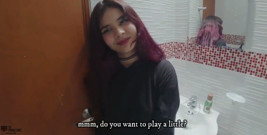 The Beautiful Mafer Loves to Fuck with Her Husband's Stepson When He Is Not at Home