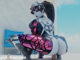 Widowmaker Big Ass Riding - Overwatch