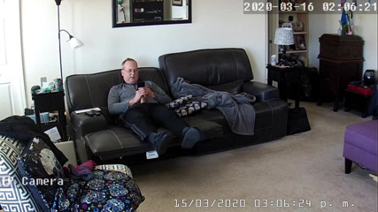 Daddy Caught on Cam