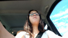 Doing Big Bubbles Next to My Uber Driver - Bunny Looner