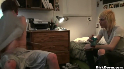 Reality Dudes - Robert Makes Bjs Orgasm as They Dare Roommates to Put Cocks in Ketchup Mustard Bun Tonight