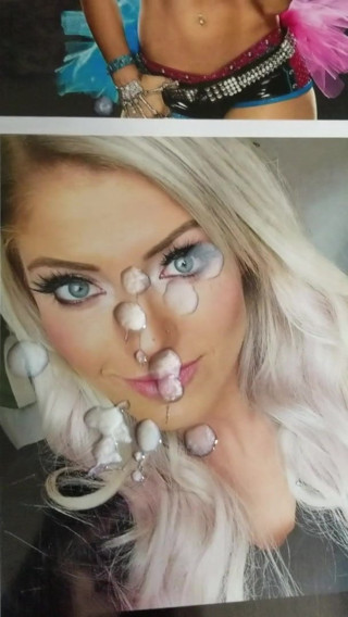WWE Alexa Bliss Cum Tribute 14