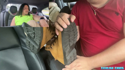 TicklishChubs Inovake Gives Matt His Toes As Payment For A Snyft Ride