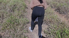 Jennyfer's Wild Pee! I Peed While Climbing a Mountain!