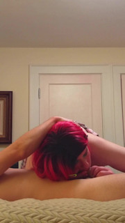 Sexy Trans Kelsey Masters Deepthroating Dick - Compilation 2