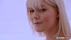 Sabrina Snow, 19, looks like a cartoon princess with white