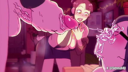 Animated threesome Creampie Fantasy – Hardcore Cartoon Scene