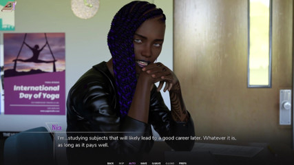 Taboo University #03 – Chem Class with Beatiful Black 18yo and Blue Haired Emo