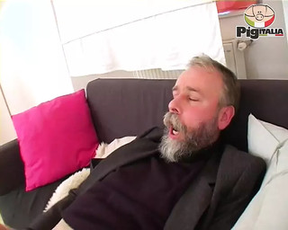 Perverted Milf Loves Getting Fucked By Two Cocks In Her Hairy Pussy In Scene 02 From The Movie Casalinghe Troie E Pelose